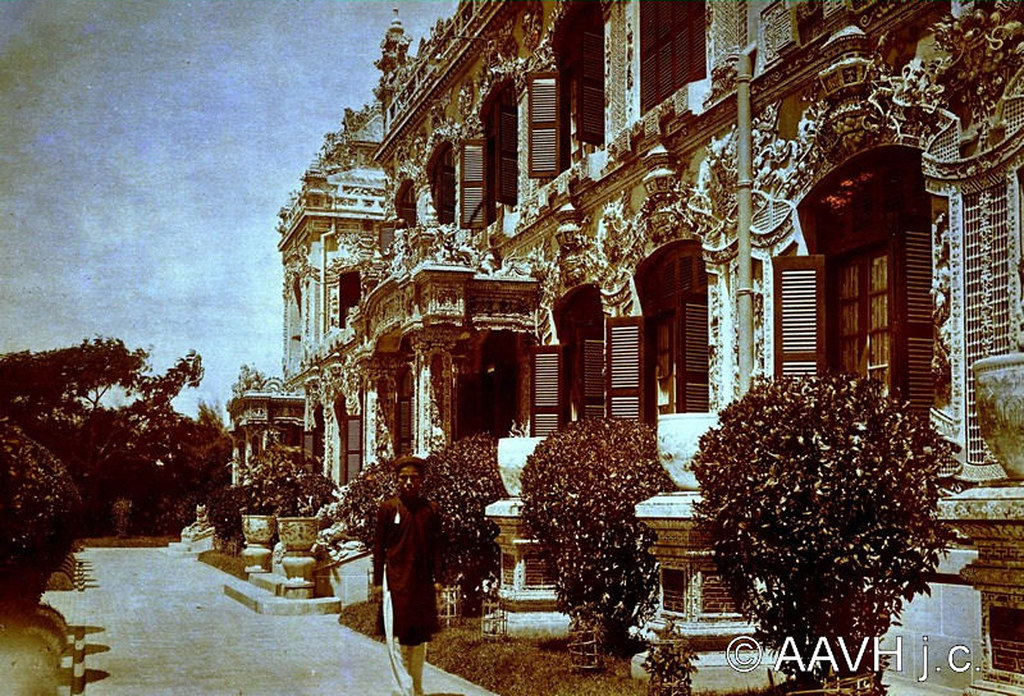 AP0047-Sallet - Hué, 1929 – Palais Kien Trung – Façade (1) - Điện Kiến Trung