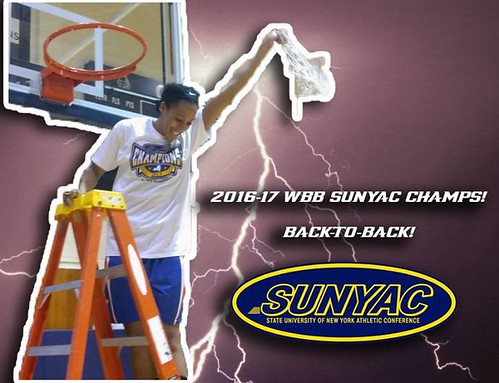 Back-to-Back SUNYAC Champions! Congrats Women's Basketball!