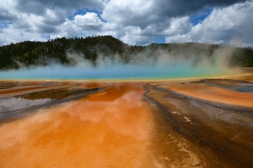 Grand Prismatic #hotsprings #Wyoming #trip #yellowstone #park #beautiful | by glitter_for_breakfast