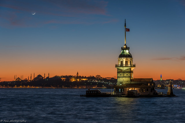 New Moon over the Old City, Istanbul