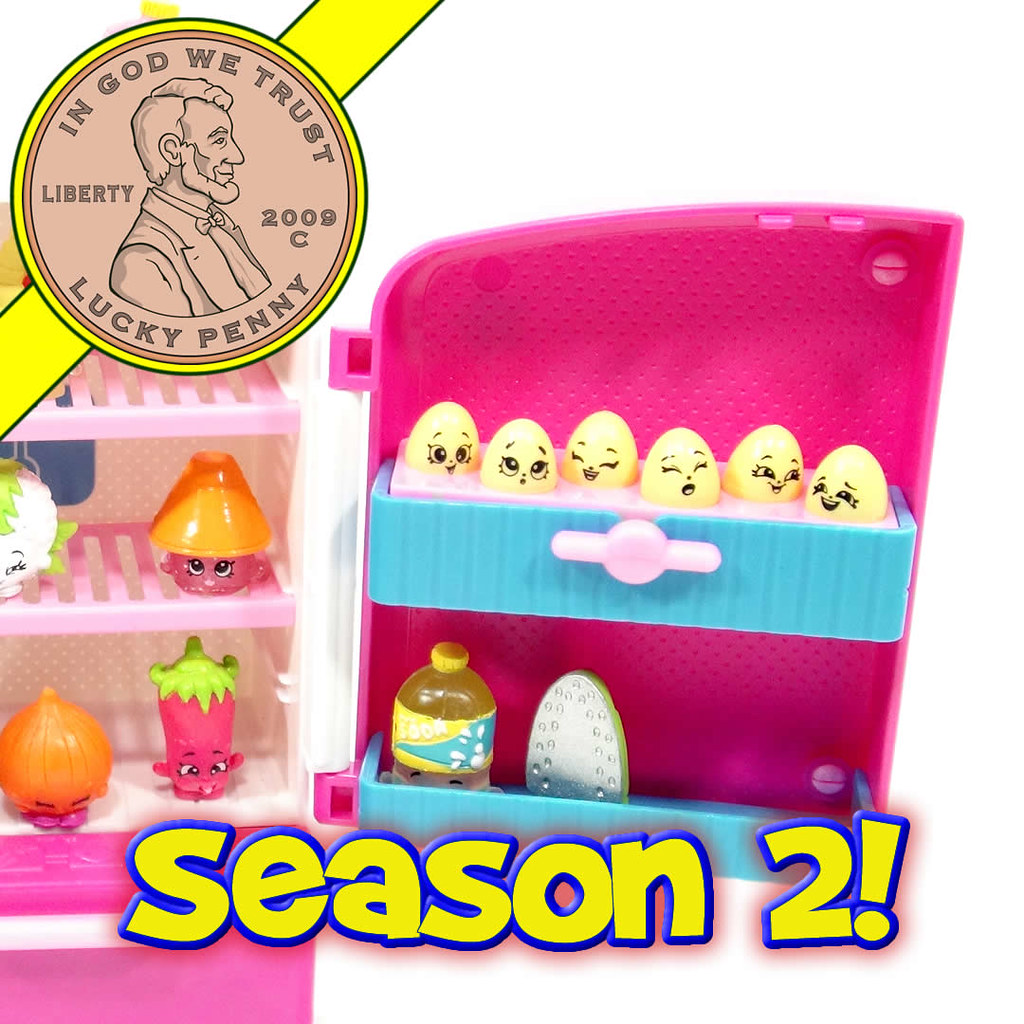 Shopkins Season 2 So Cool Fridge! Mini shopkins and 2 Bonu… | Flickr