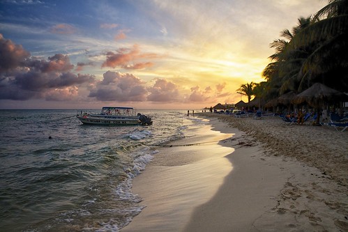 sunset beach mexico