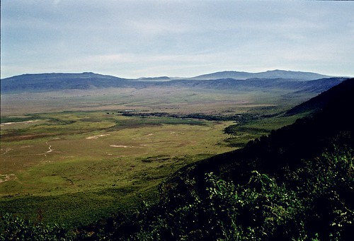 africa 35mm tanzania ngorongoro filmcamera ngorongorocrater om1 olympusom1 eastafrica circa1998 flickrandroidapp:filter=none