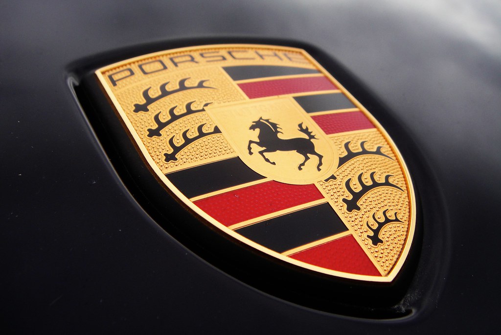 Image of Porsche 911 "Black Edition" (997) emblem