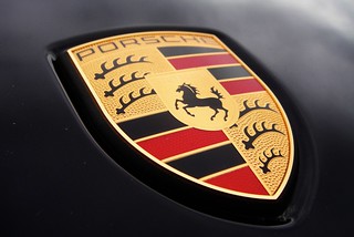Porsche 911 "Black Edition" (997) emblem