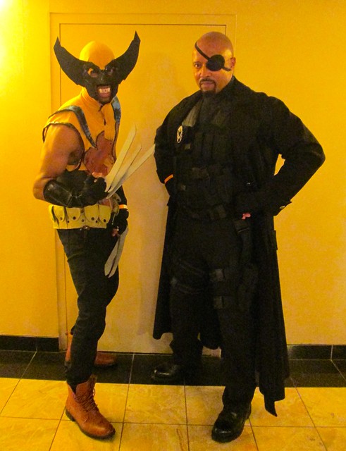 Wolverine & Nick Fury