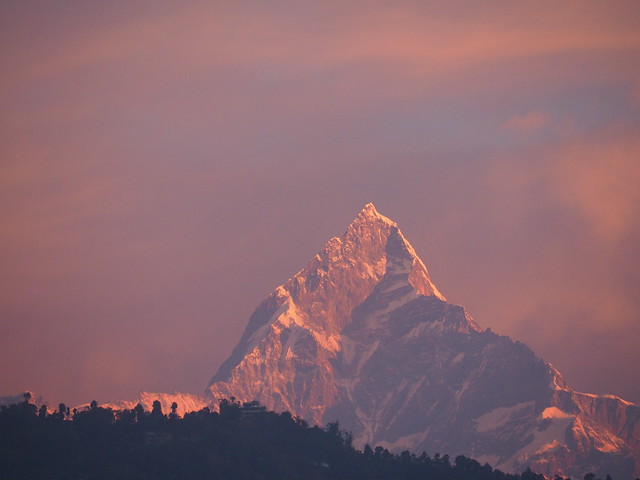 Sunset-Machhapuchre-Pokhara-Nepal