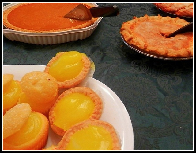 Pies & Lemon Tarts - Photo by STEVEN CHATEAUNEUF Taken On November 27, 2014 - Photo Was Cropped And Extra Saturation Was Added On Dec 8, 2014