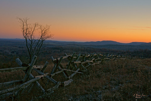Another Day Gone | Sunset, along the Glade Top Trail, Mark T… | Flickr