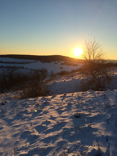 soleil hiver neige paysage lorraine metz