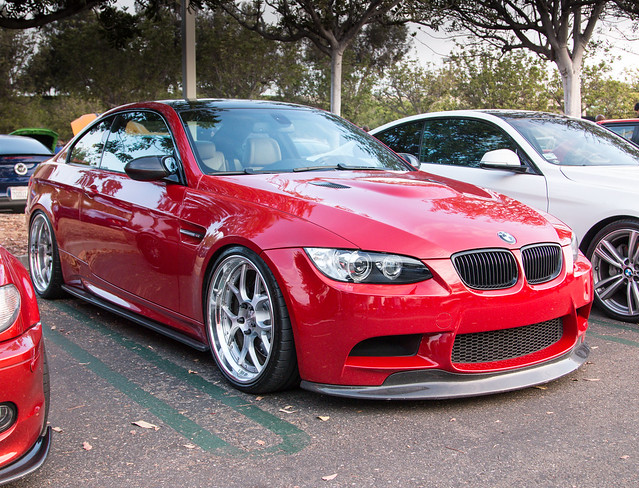 BMW E92 M3 Stanced Just Right