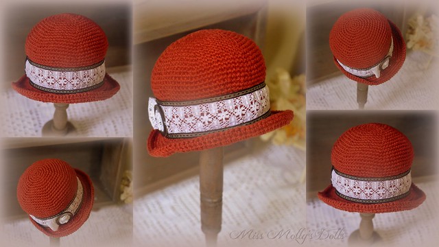 Custom Cloche Hat for Vanessa