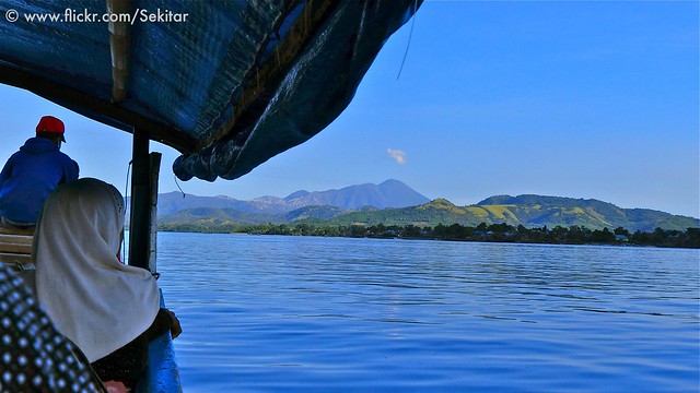 On the small market boat through the Alor archipelago, Perahu dari Wairiang ke Baranusa, NTT Indonesia
