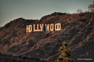 View of Hollywood sign from Griffith Observatory
