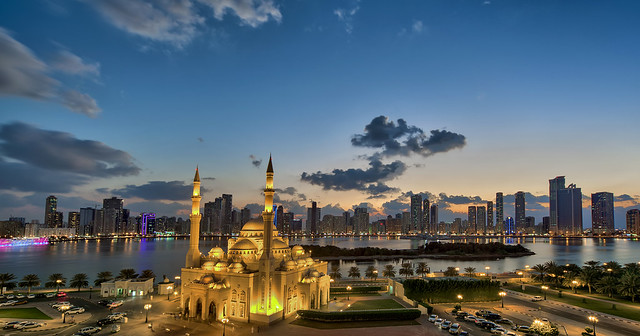 Sharjah Skyline..