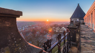 Sunset over Burg Bentheim