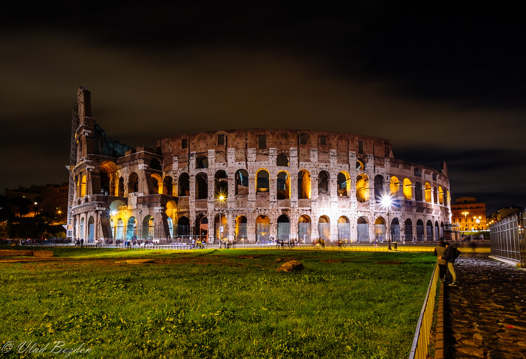 The Colosseum | Built of concrete and stone, it was the larg… | Flickr