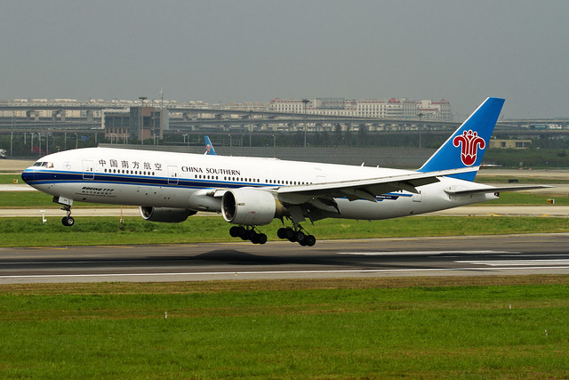 China Southern Airlines Boeing 777-21BER B-2055  MSN 27524
