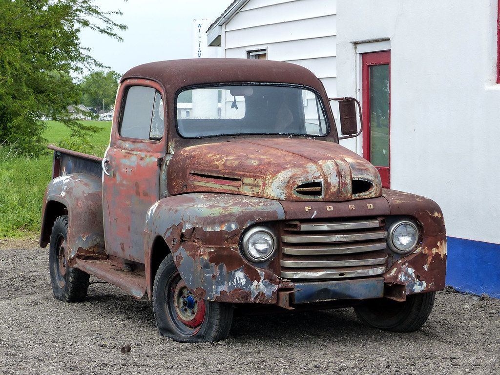 Rusty Old 1948 Ford Pickup Truck Route 66 In Williamsvill… Flickr