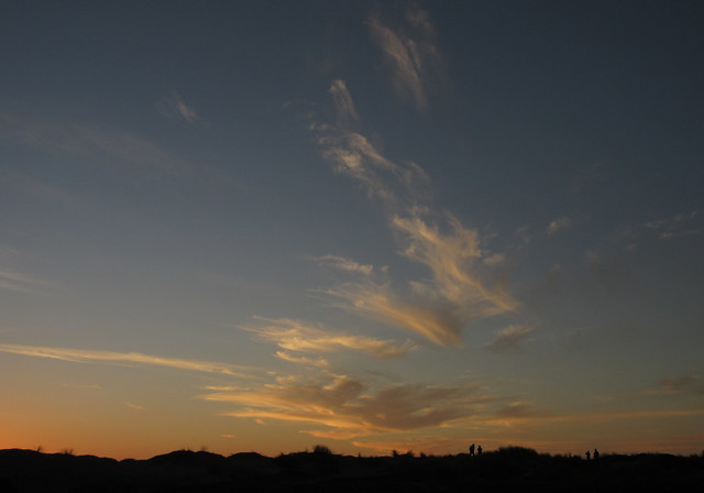 Sunset at Ocean Beach, San Francsico; November 25, 2014