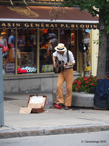 Street Singer - St Jean Street - Old Quebec | by 5.7 Million Views - Thanks