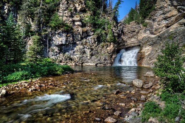 Pitamakan/Running Eagle Falls, Glacier National Park