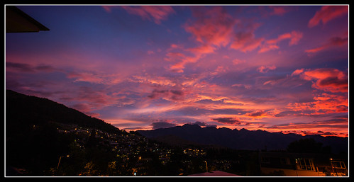 morning lake mountains sunrise ranges queenstown yellows reds remarkables canon6d