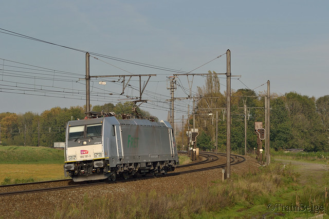 SNCF 186 191 Bocht van Ekeren