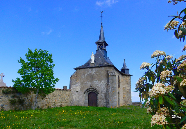 Chapelle Sainte Barbe à Grézolles.