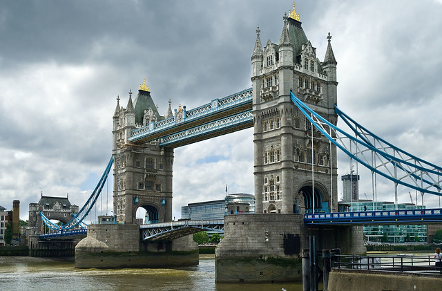 The magnificent Tower Bridge. London.