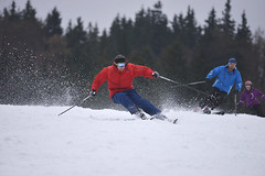 Jirka Novotný (přes sezonu trénuje lyžaře v Libanonu).