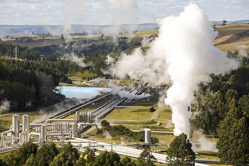 newzealand plant hot green station landscape countryside energy power wells steam nz electricity unusual geothermal resourceful wairakei steamfield