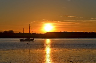 Ramsholt Sunset, Suffolk