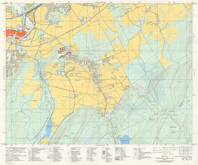 Kart over Ranheim - Reppe (1979)