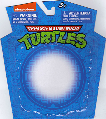 MONOGRAM INTERNATIONAL :: TEENAGE MUTANT NINJA TURTLES; COLLECTIBLE FIGURINES v / LEONARDO ..card backer (( 2014 )) by tOkKa