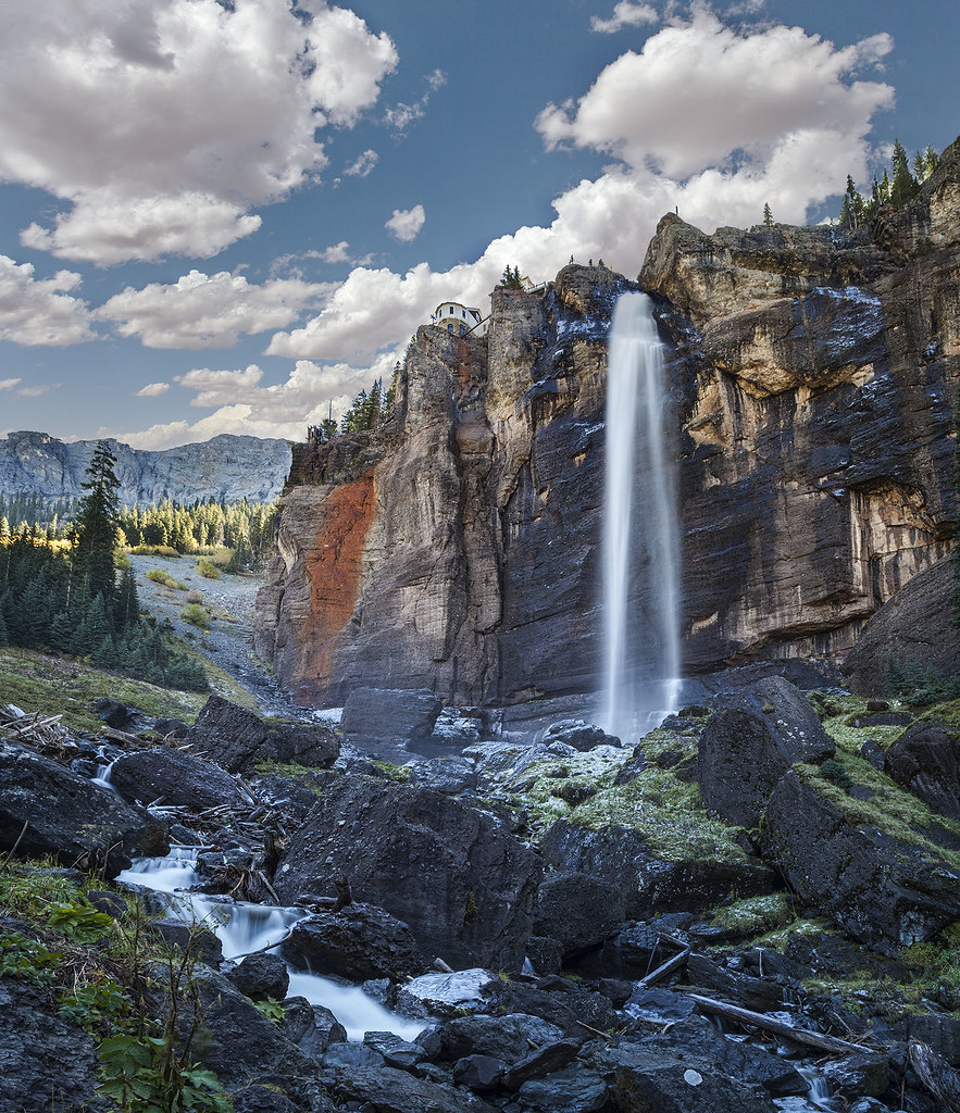 Bridal Veil Falls The Tallest Waterfall In Colorado Brida Flickr