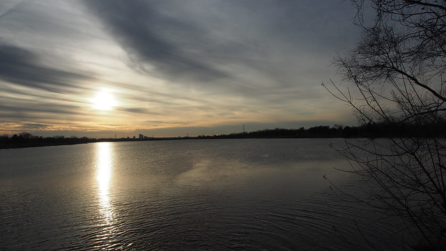 Sunset on the lake 5