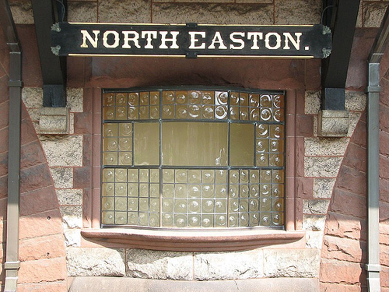 Mechanic Street, 080, Old Colony Railroad Station, 80 Mechanic Street, North Easton, MA, info, Easton Historical Society -