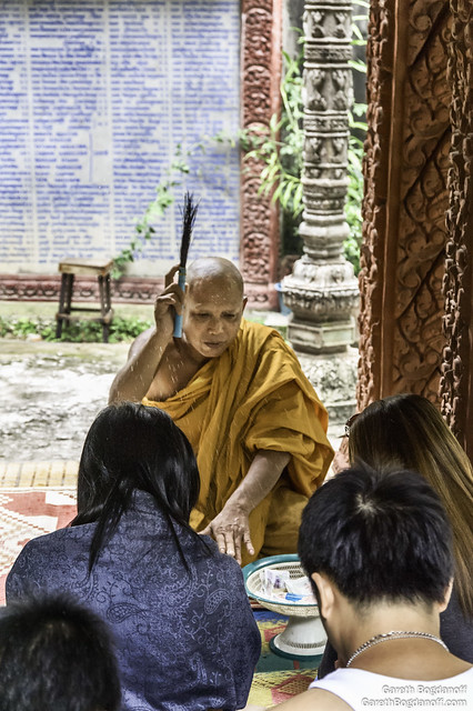 A Monk at Phnom Kulen