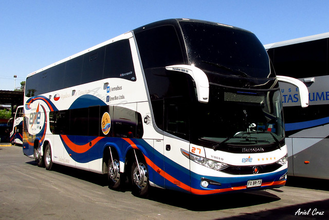 Eme Bus - Terminal Santiago - Marcopolo Paradiso 1800 DD / Volvo (FXBR73)