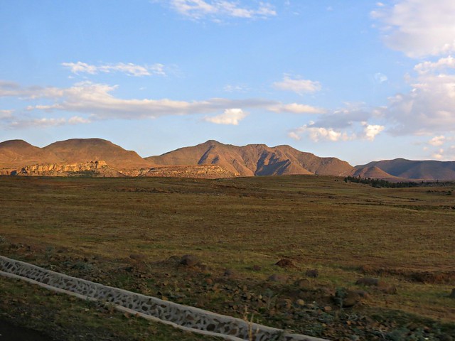 Entering Lesotho