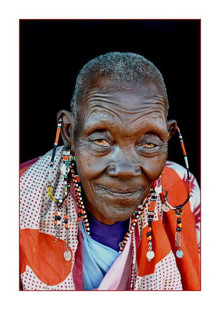 Old Woman Masai