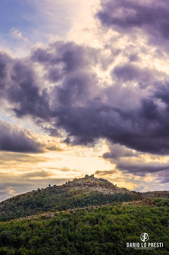 Fantasy peak by Dario Lo Presti, Magical landscape of a mountainous region in southern Italy, with vibrant and mystical colorsart bea
