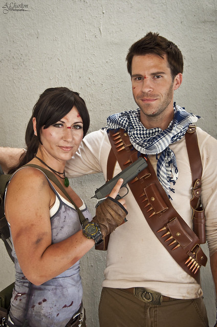 Photograph 023 - Lara Croft & Nathan Drake