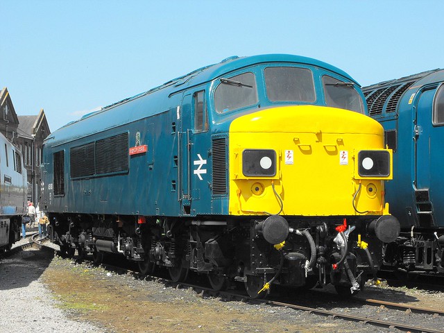 45060 {Sherwood Forester} at Eastleigh works