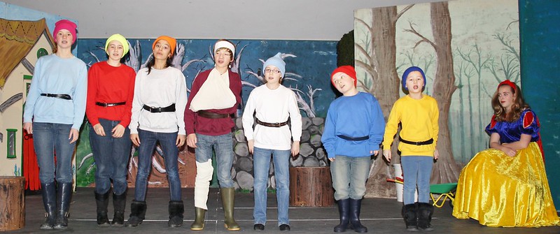 snow white and seven mini miners