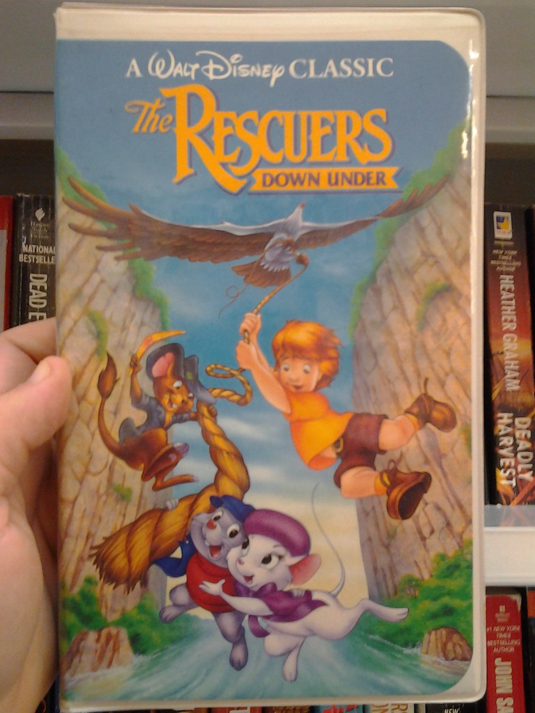 The Rescuers Down Under (1991, VHS) -- Walt Disney Classic… | Flickr