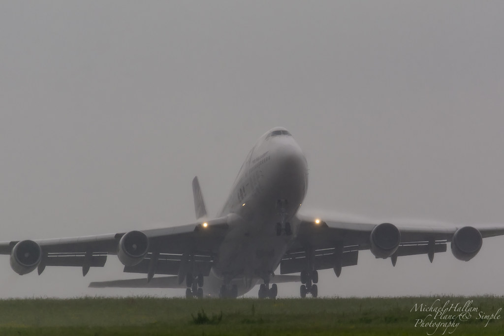 Damp & Dull Departure For Ed Force One
