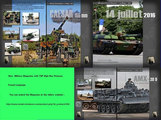 New Military Magazines / French Language