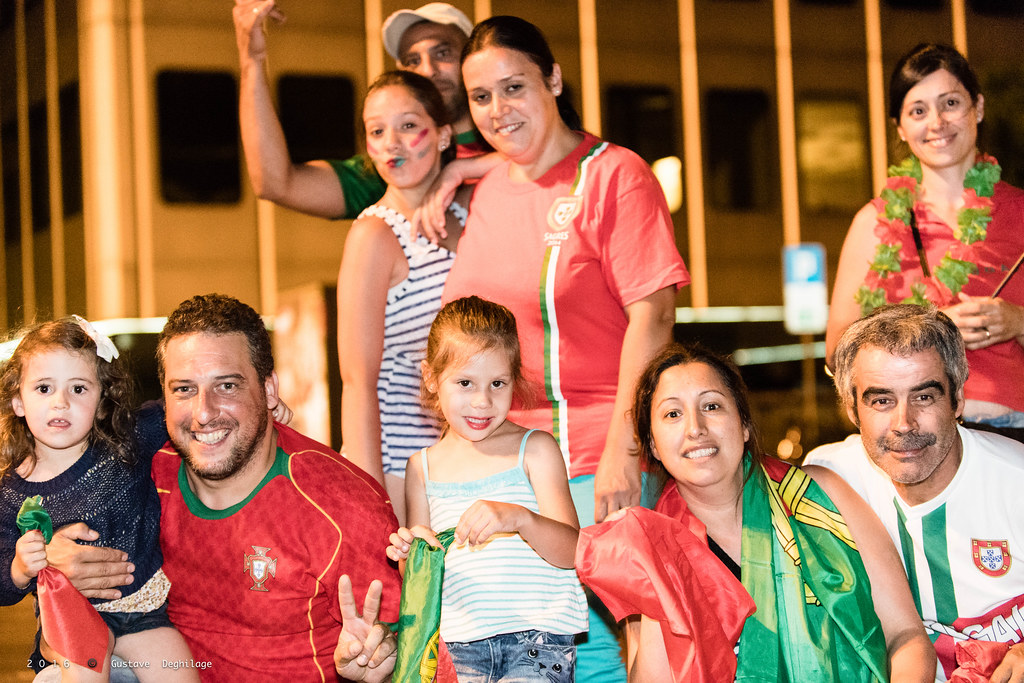 Lausanne - Euro 2016 - Le Portugal Champion d'Europe